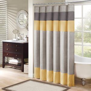 Madison Park Amherst Bathroom Shower Curtain